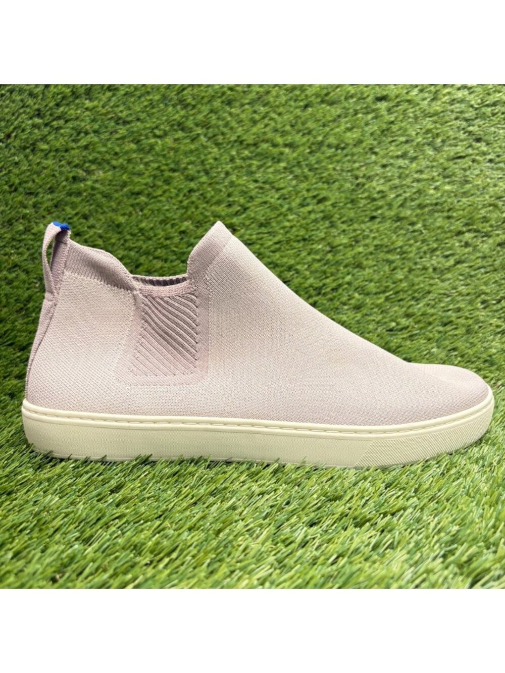 Rothy's The Chelsea Women Size 13 Lilac Gray Classic Outdoor Pull On Ankle Boots